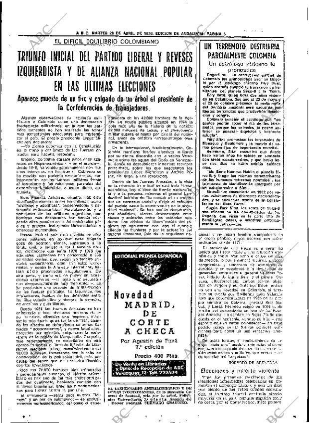 ABC SEVILLA 20-04-1976 página 19