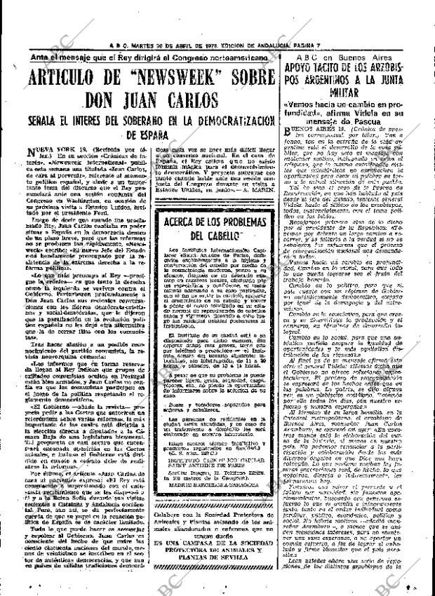 ABC SEVILLA 20-04-1976 página 21