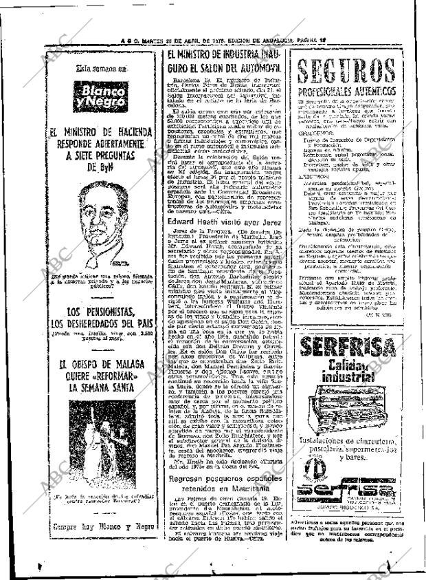 ABC SEVILLA 20-04-1976 página 26