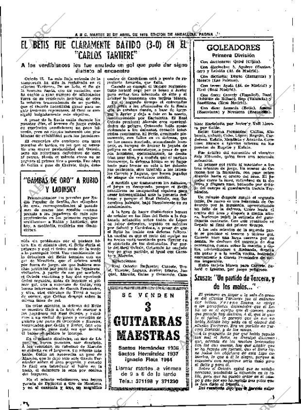 ABC SEVILLA 20-04-1976 página 67