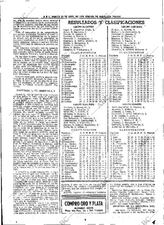 ABC SEVILLA 20-04-1976 página 72