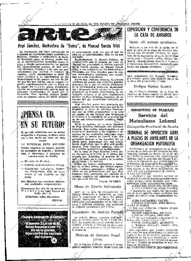 ABC SEVILLA 20-04-1976 página 76
