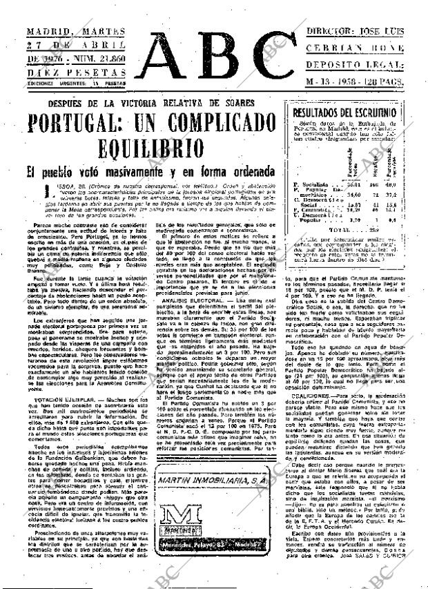 ABC MADRID 27-04-1976 página 17