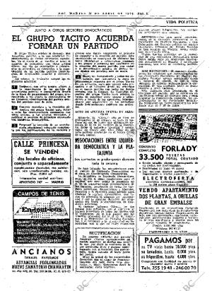 ABC MADRID 27-04-1976 página 23