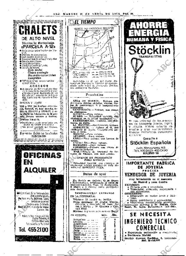 ABC MADRID 27-04-1976 página 54