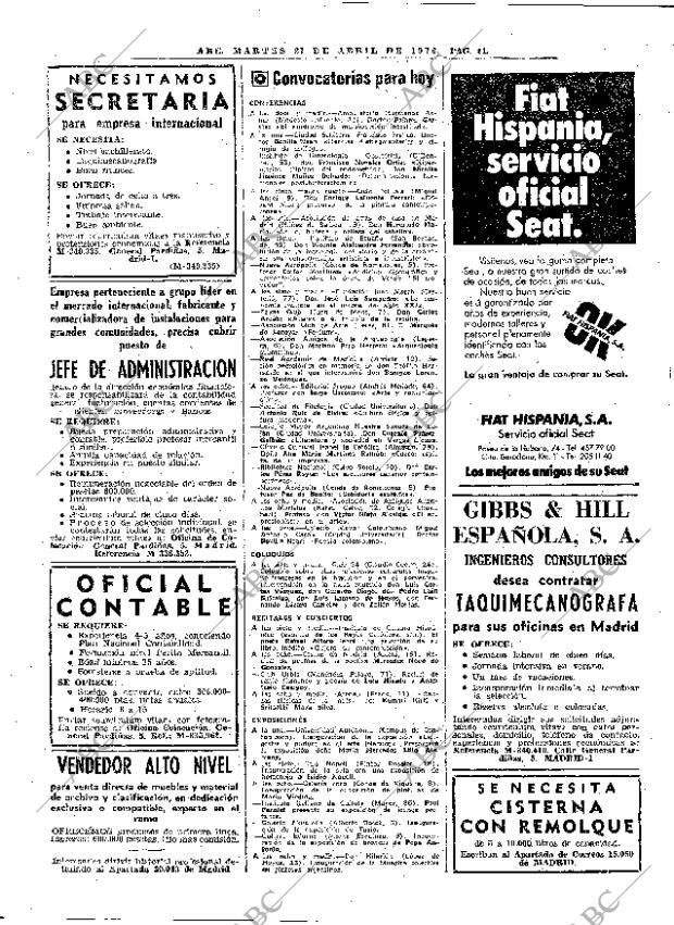 ABC MADRID 27-04-1976 página 60