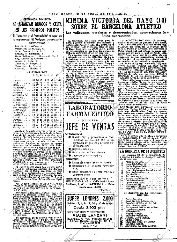 ABC MADRID 27-04-1976 página 75