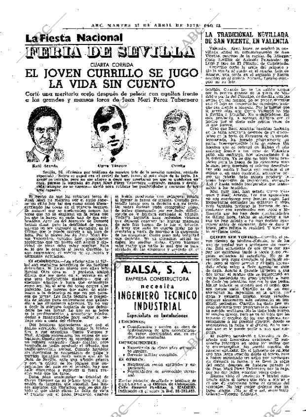 ABC MADRID 27-04-1976 página 79
