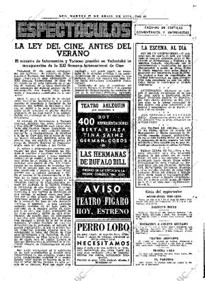 ABC MADRID 27-04-1976 página 85