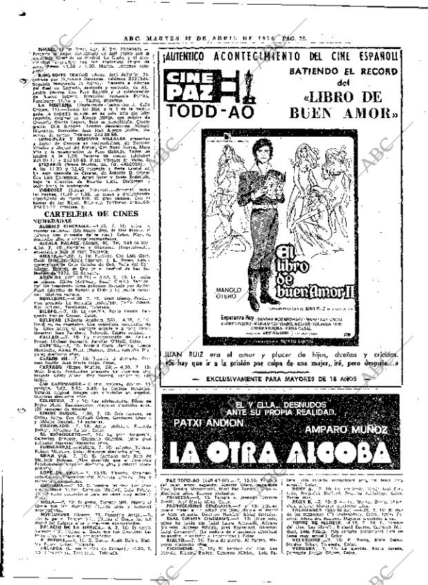 ABC MADRID 27-04-1976 página 88