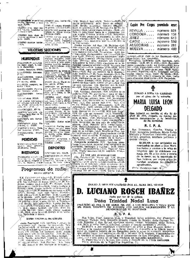 ABC SEVILLA 28-04-1976 página 74