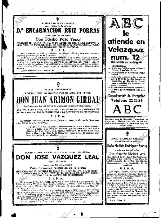 ABC SEVILLA 30-04-1976 página 61