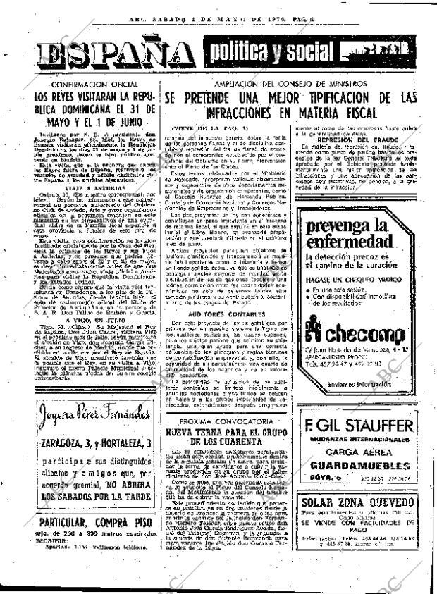 ABC MADRID 01-05-1976 página 11
