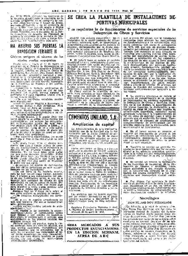 ABC MADRID 01-05-1976 página 36