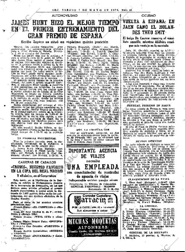 ABC MADRID 01-05-1976 página 54