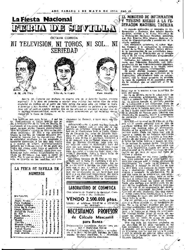 ABC MADRID 01-05-1976 página 55