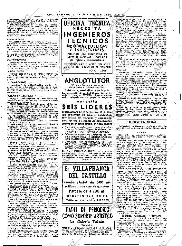 ABC MADRID 01-05-1976 página 65