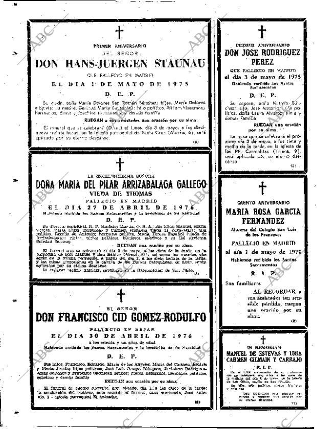 ABC MADRID 01-05-1976 página 74