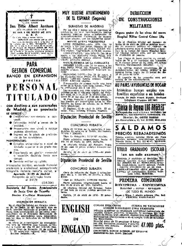 ABC MADRID 01-05-1976 página 75
