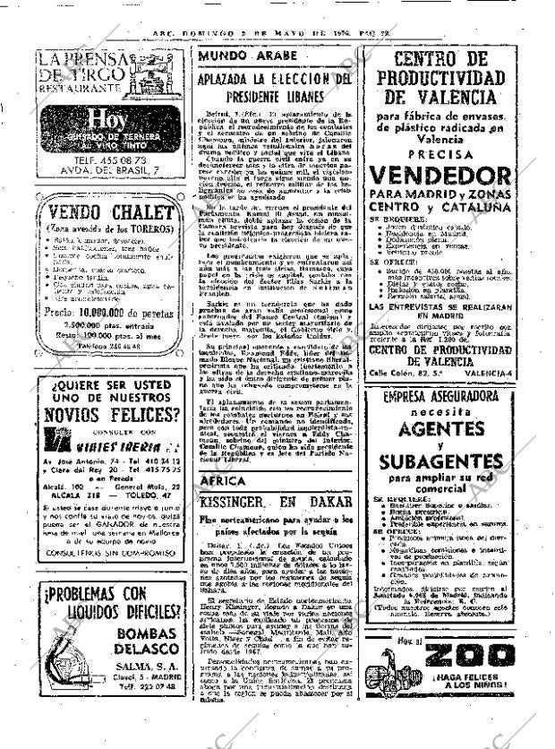 ABC MADRID 02-05-1976 página 38