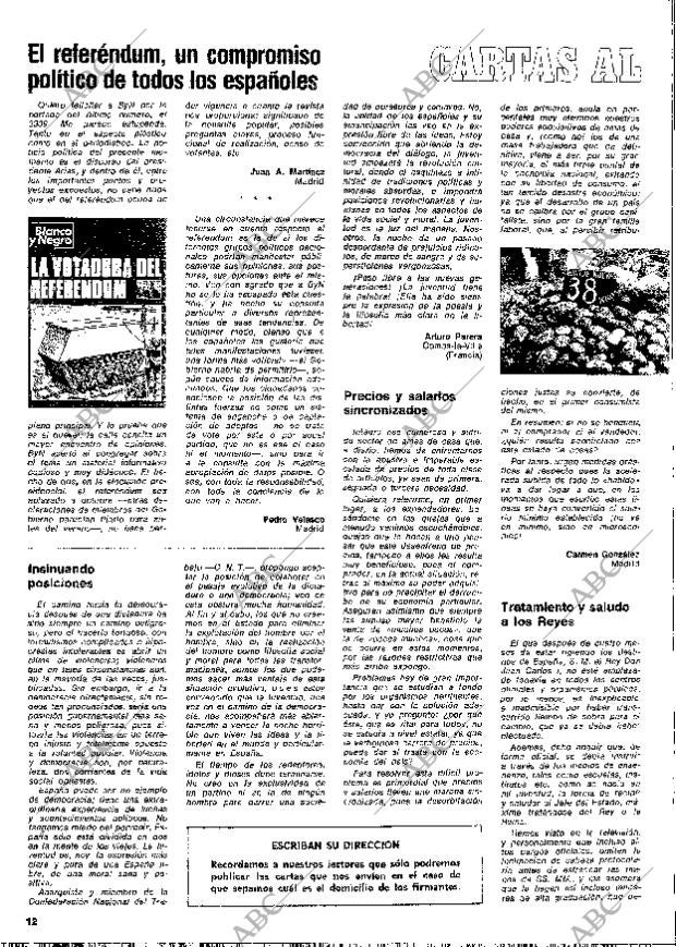 BLANCO Y NEGRO MADRID 08-05-1976 página 12