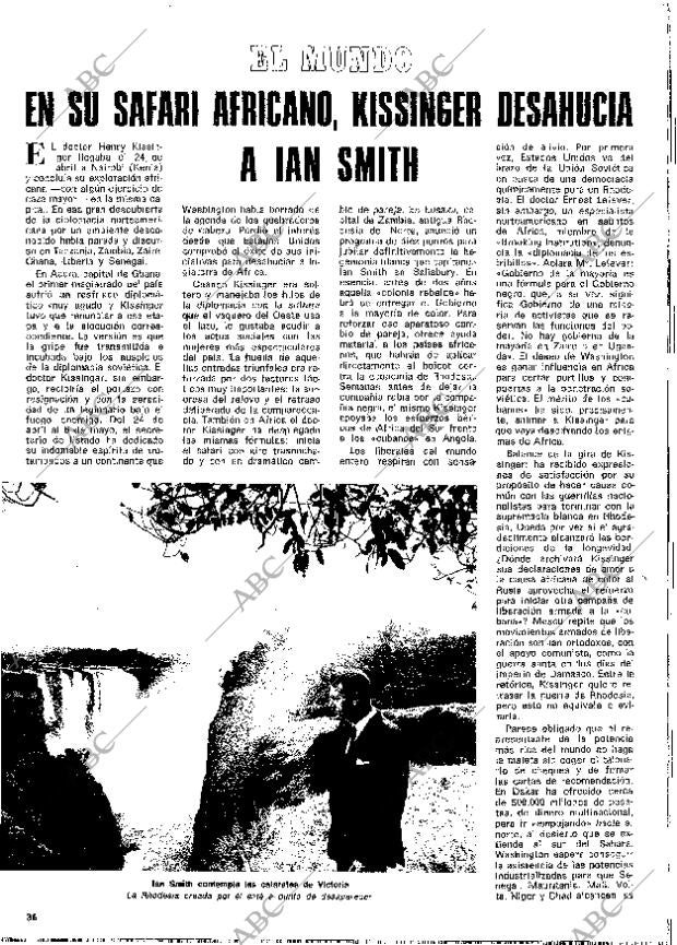BLANCO Y NEGRO MADRID 08-05-1976 página 36