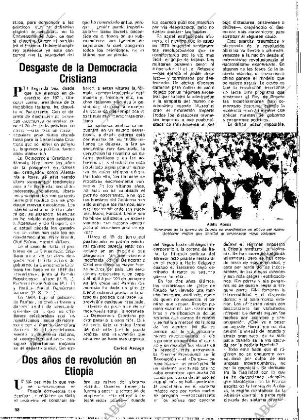 BLANCO Y NEGRO MADRID 08-05-1976 página 38