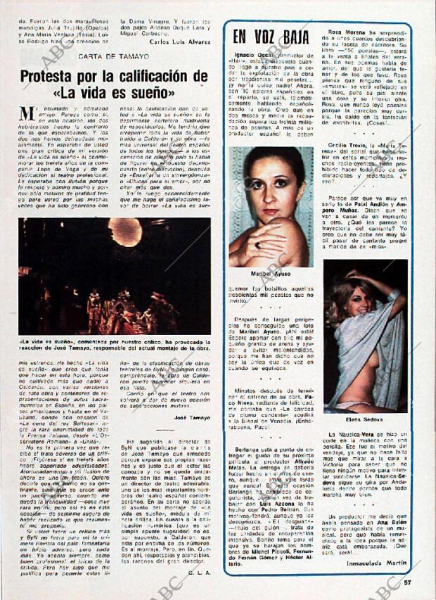 BLANCO Y NEGRO MADRID 08-05-1976 página 57