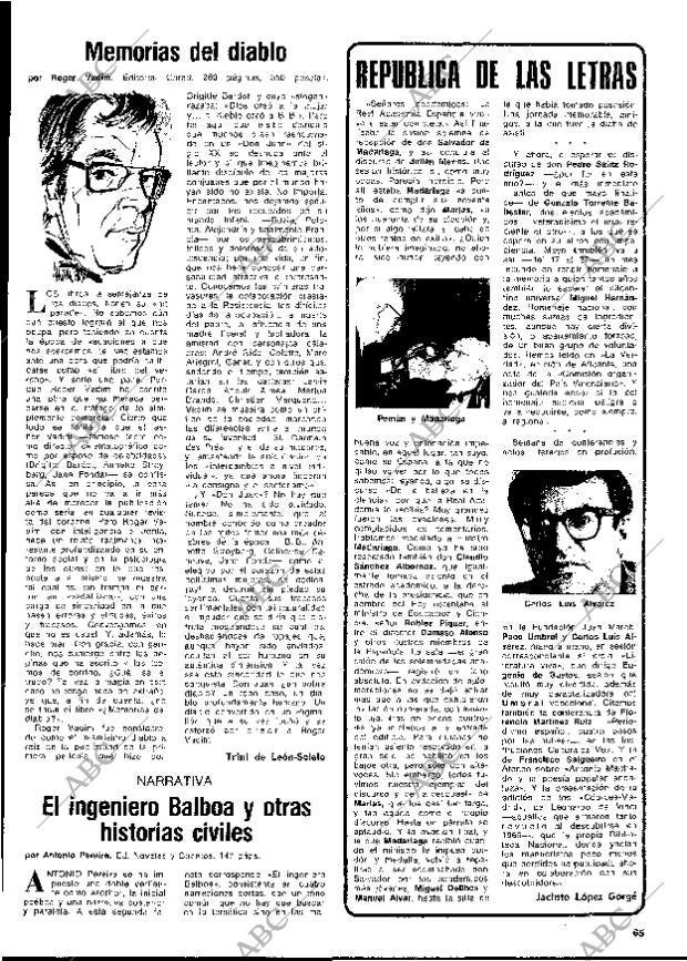 BLANCO Y NEGRO MADRID 08-05-1976 página 65