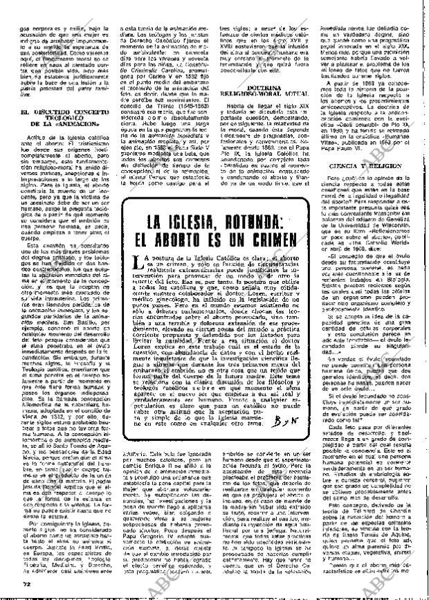 BLANCO Y NEGRO MADRID 08-05-1976 página 72