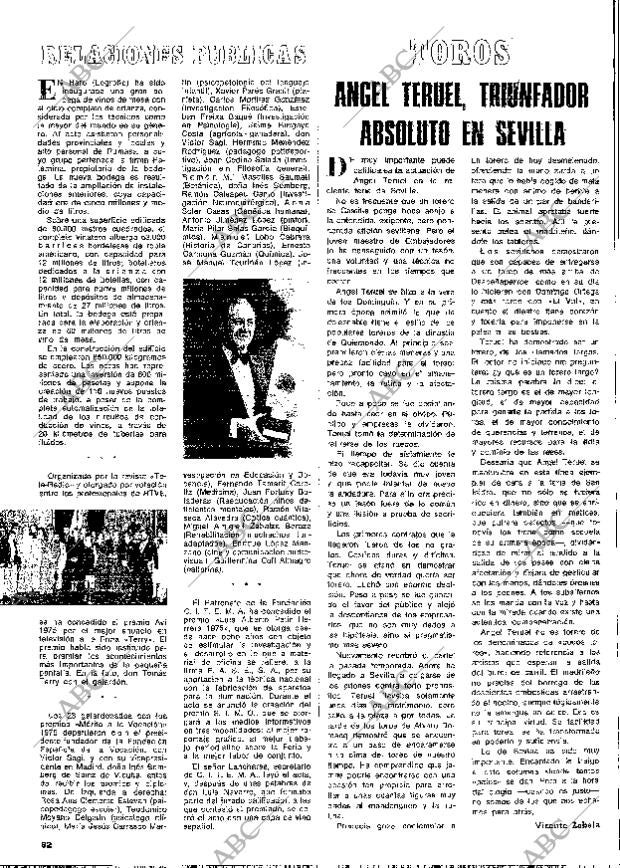 BLANCO Y NEGRO MADRID 08-05-1976 página 82