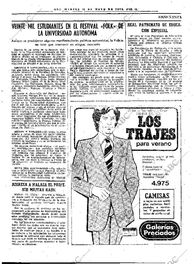 ABC MADRID 11-05-1976 página 39