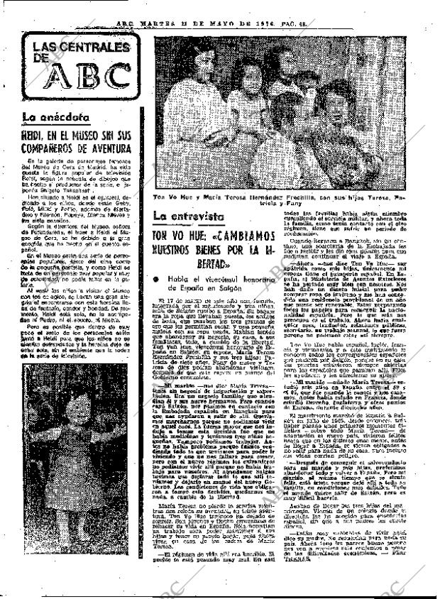 ABC MADRID 11-05-1976 página 72