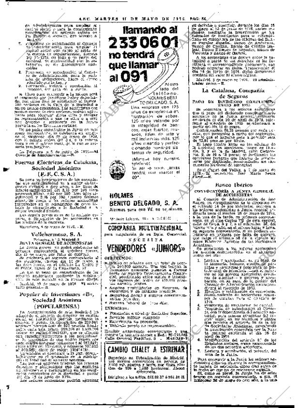 ABC MADRID 11-05-1976 página 78