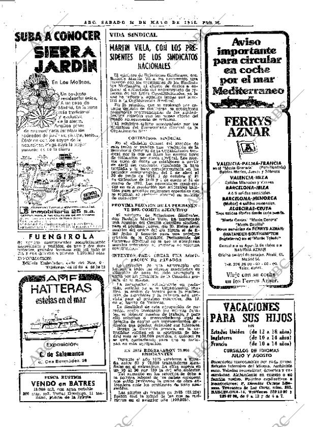ABC MADRID 15-05-1976 página 40