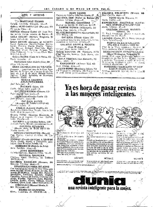 ABC MADRID 15-05-1976 página 67