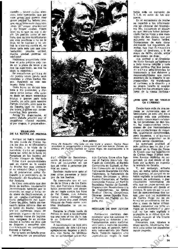BLANCO Y NEGRO MADRID 15-05-1976 página 31
