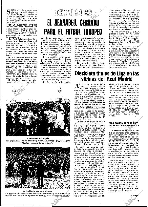 BLANCO Y NEGRO MADRID 15-05-1976 página 71