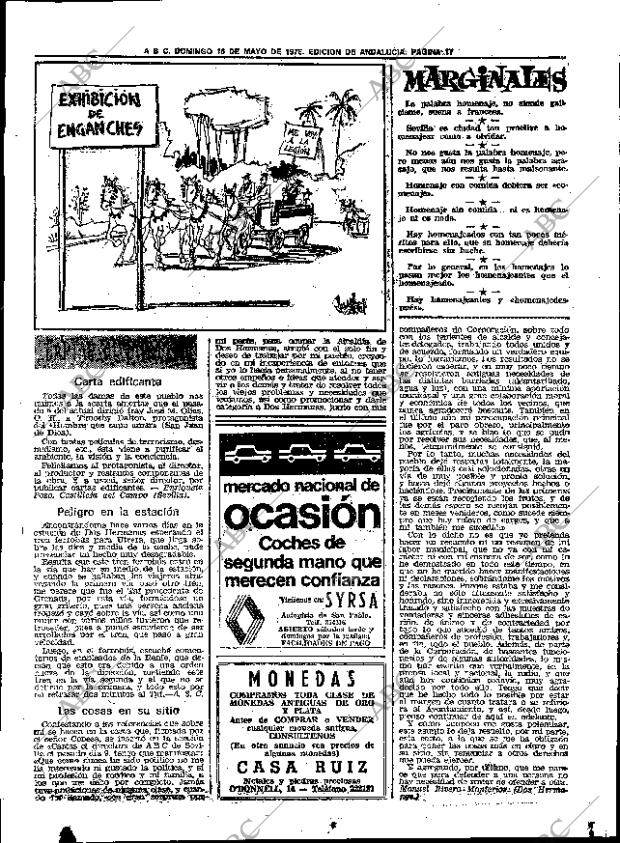 ABC SEVILLA 16-05-1976 página 31