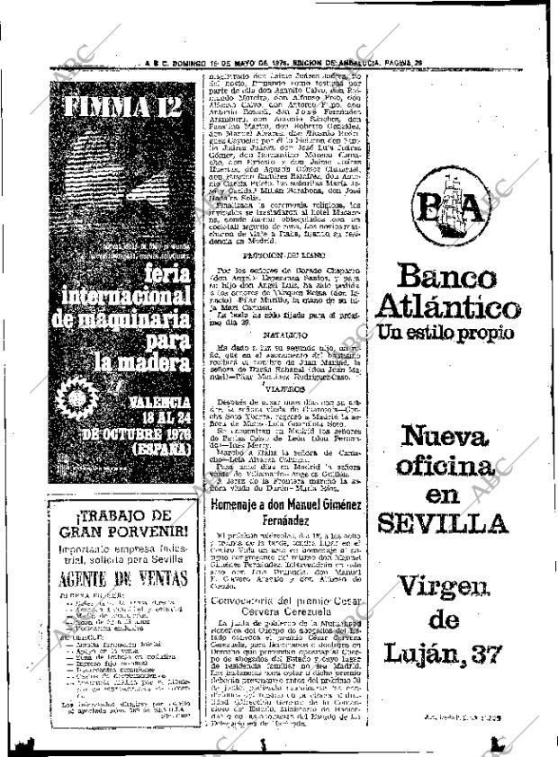 ABC SEVILLA 16-05-1976 página 40