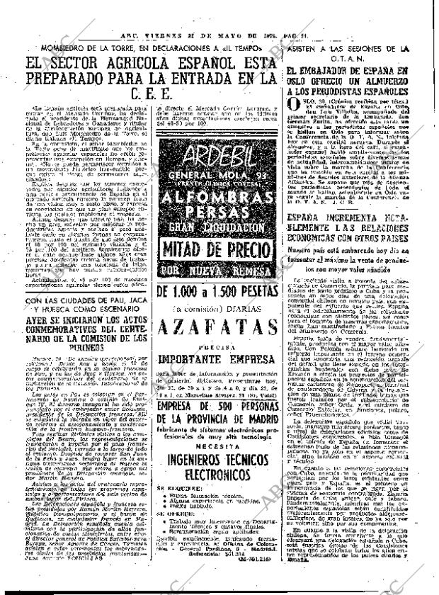 ABC MADRID 21-05-1976 página 45