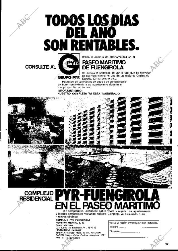 BLANCO Y NEGRO MADRID 22-05-1976 página 17