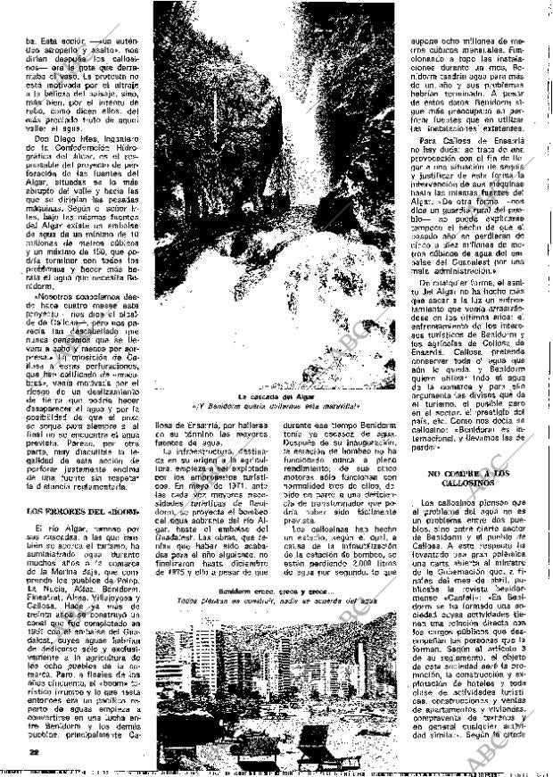 BLANCO Y NEGRO MADRID 22-05-1976 página 22