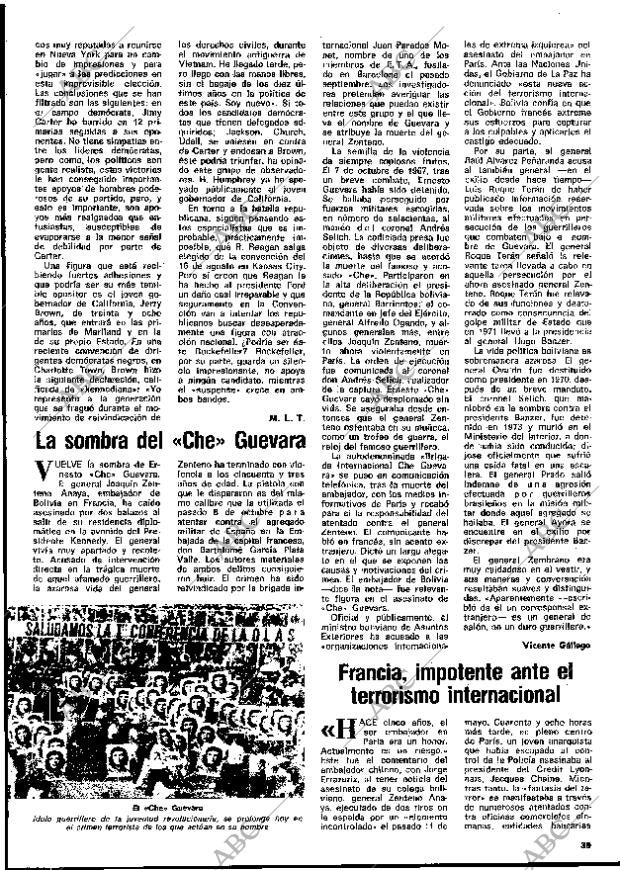 BLANCO Y NEGRO MADRID 22-05-1976 página 39