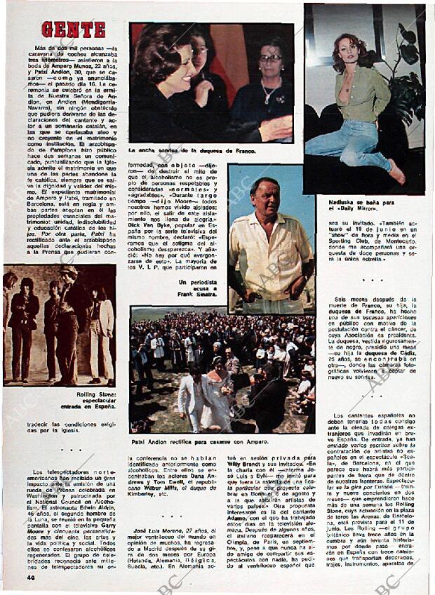 BLANCO Y NEGRO MADRID 22-05-1976 página 46