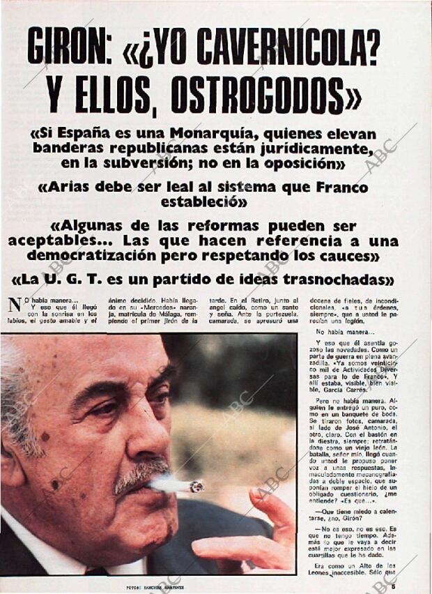 BLANCO Y NEGRO MADRID 22-05-1976 página 5