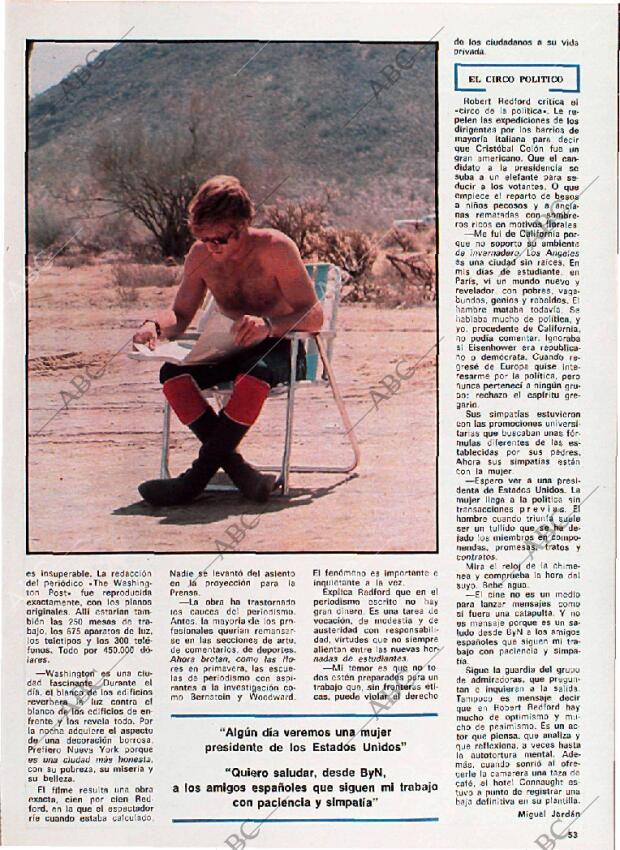 BLANCO Y NEGRO MADRID 22-05-1976 página 53