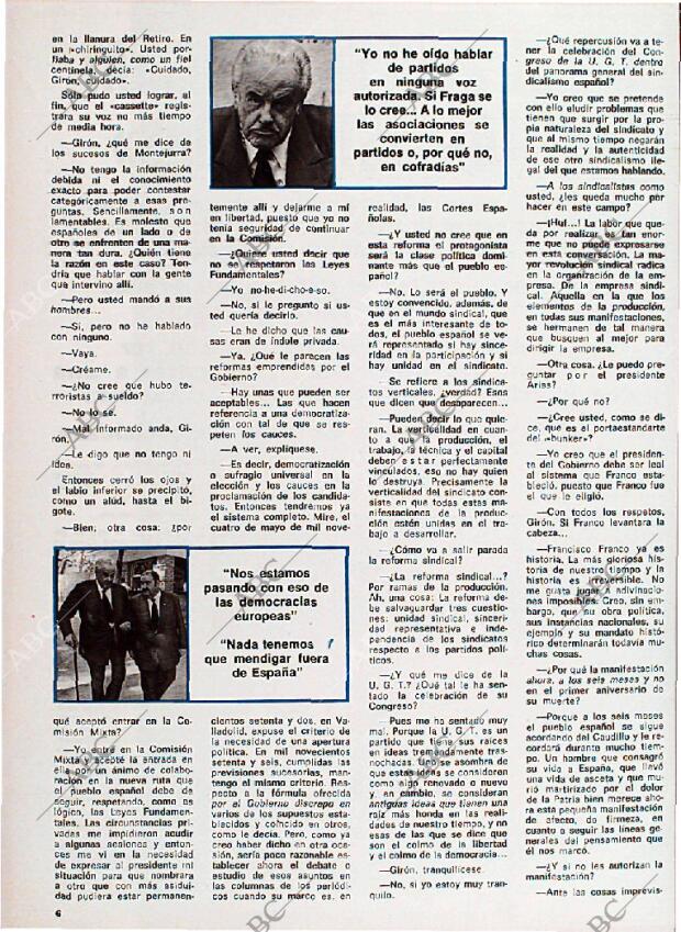 BLANCO Y NEGRO MADRID 22-05-1976 página 6