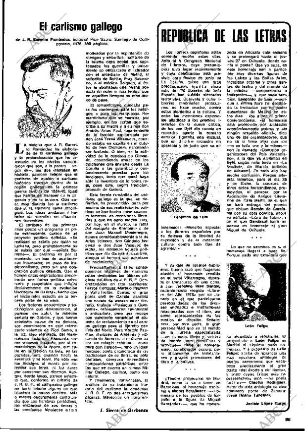 BLANCO Y NEGRO MADRID 22-05-1976 página 65