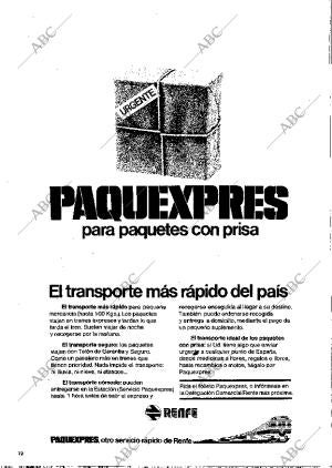 BLANCO Y NEGRO MADRID 22-05-1976 página 72